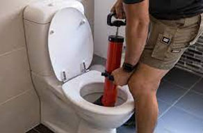 Air Snake On Toilet Blockage Photo Blocked-Toilet - The Local Plumber Melbourne